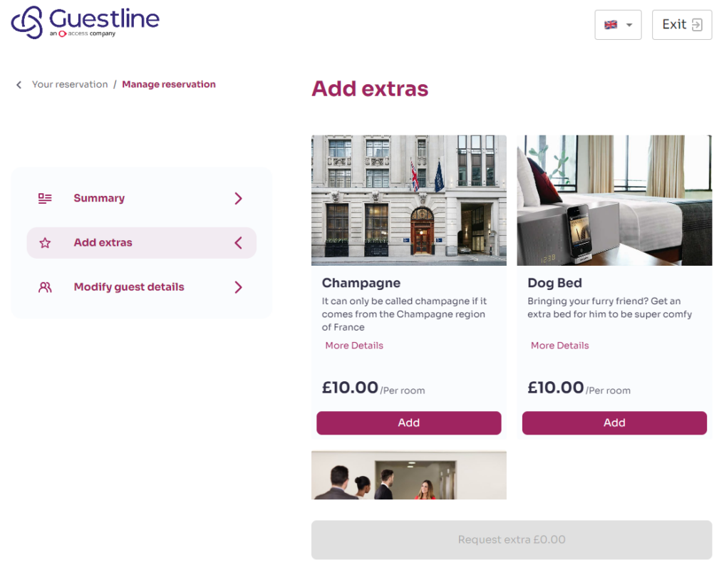 Guestline integrates ResDiary and AI to boost sales of ancillary products via guest portal